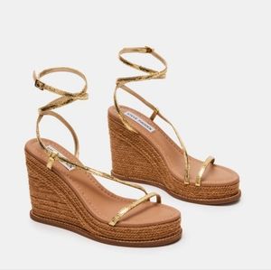 Platform gold wedges